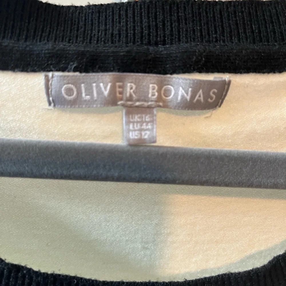 Oliver Bonas Breton stripe & heart sweater
